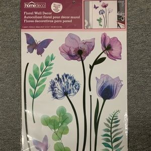 Floral Wall Decor Stickers